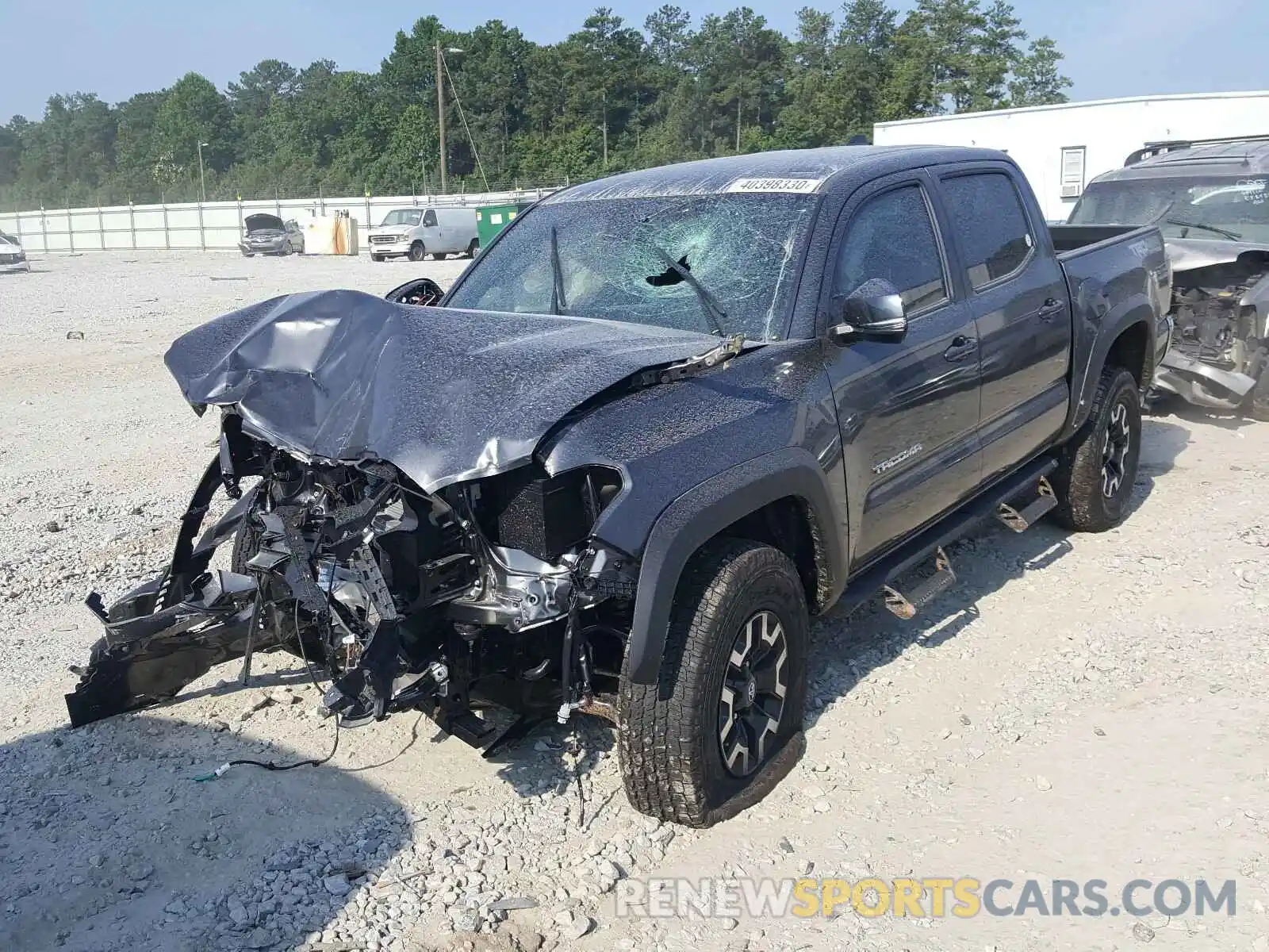 2 Photograph of a damaged car 3TMCZ5ANXLM315335 TOYOTA TACOMA 2020