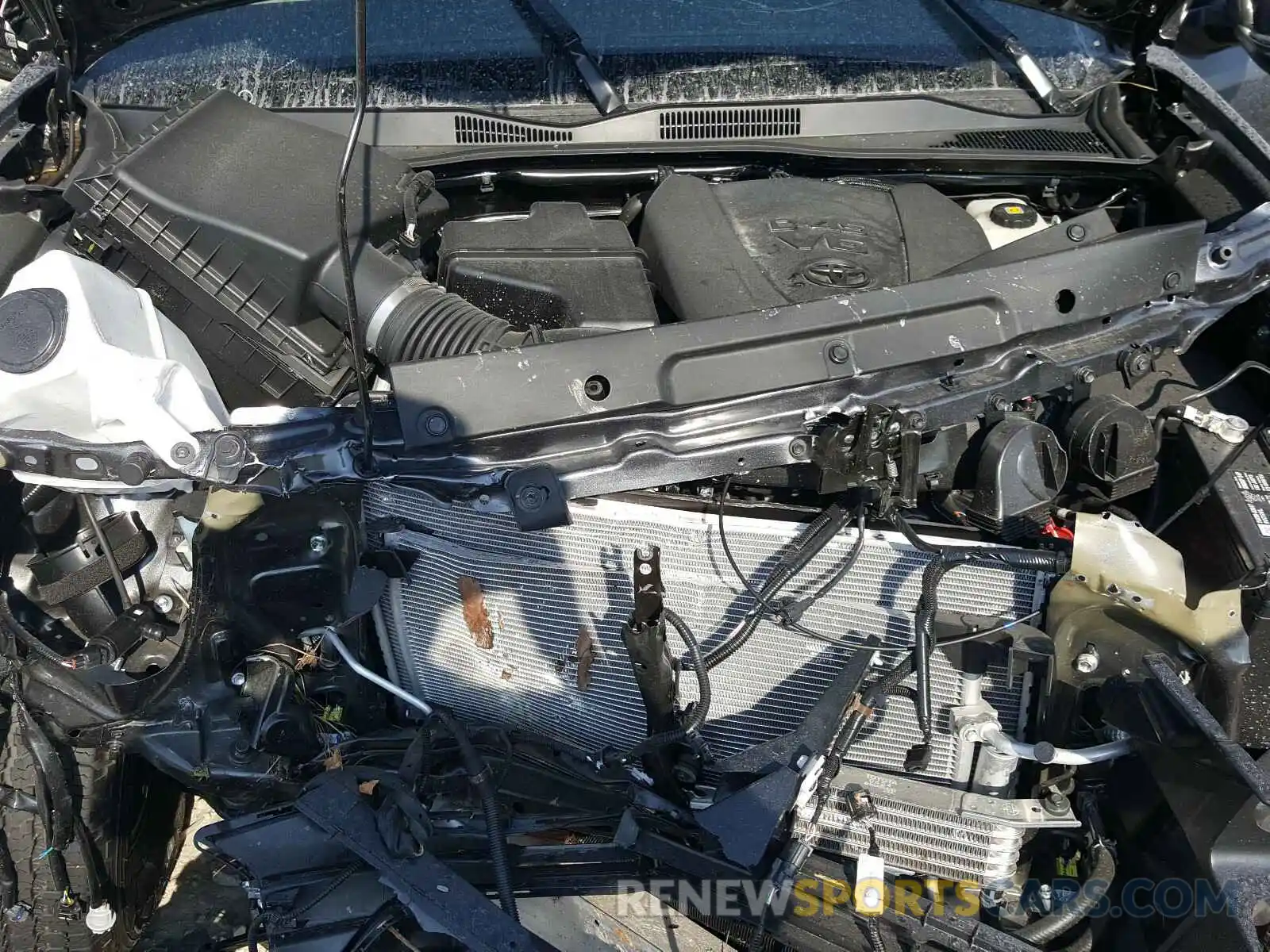 7 Photograph of a damaged car 3TMCZ5ANXLM315335 TOYOTA TACOMA 2020