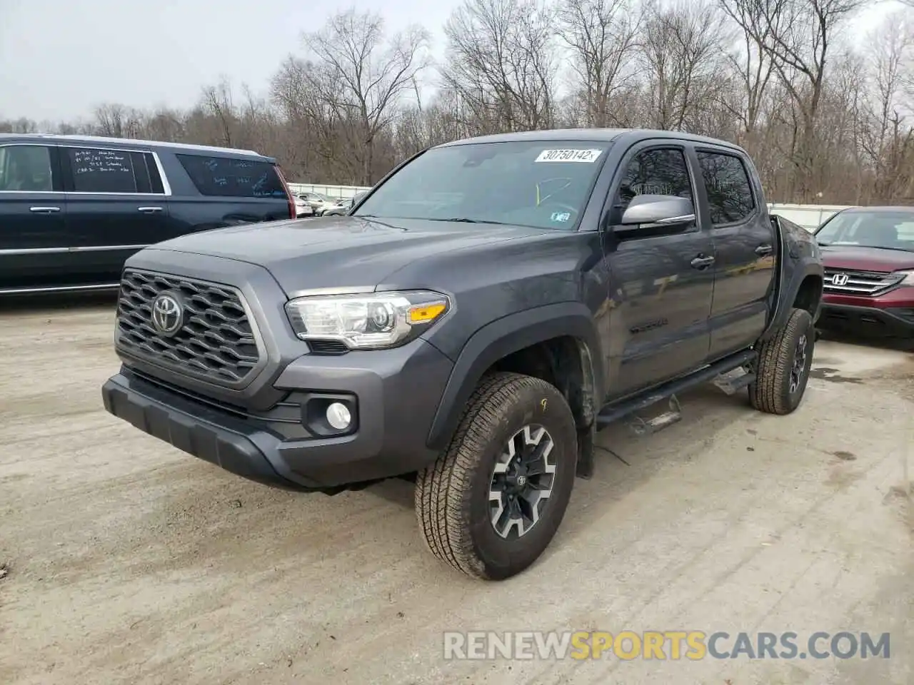 2 Photograph of a damaged car 3TMCZ5ANXLM315500 TOYOTA TACOMA 2020