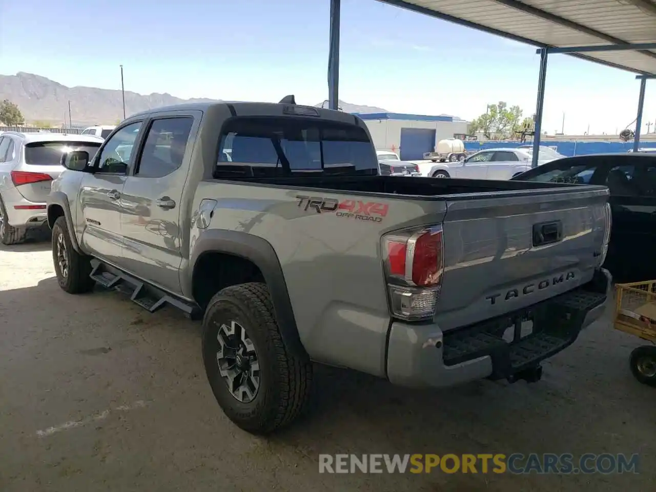 3 Photograph of a damaged car 3TMCZ5ANXLM317604 TOYOTA TACOMA 2020