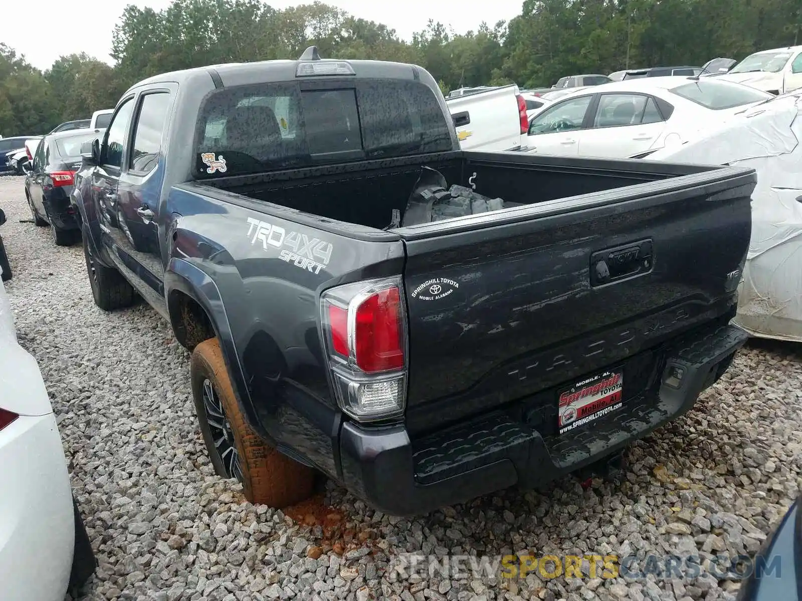 3 Photograph of a damaged car 3TMCZ5ANXLM318607 TOYOTA TACOMA 2020