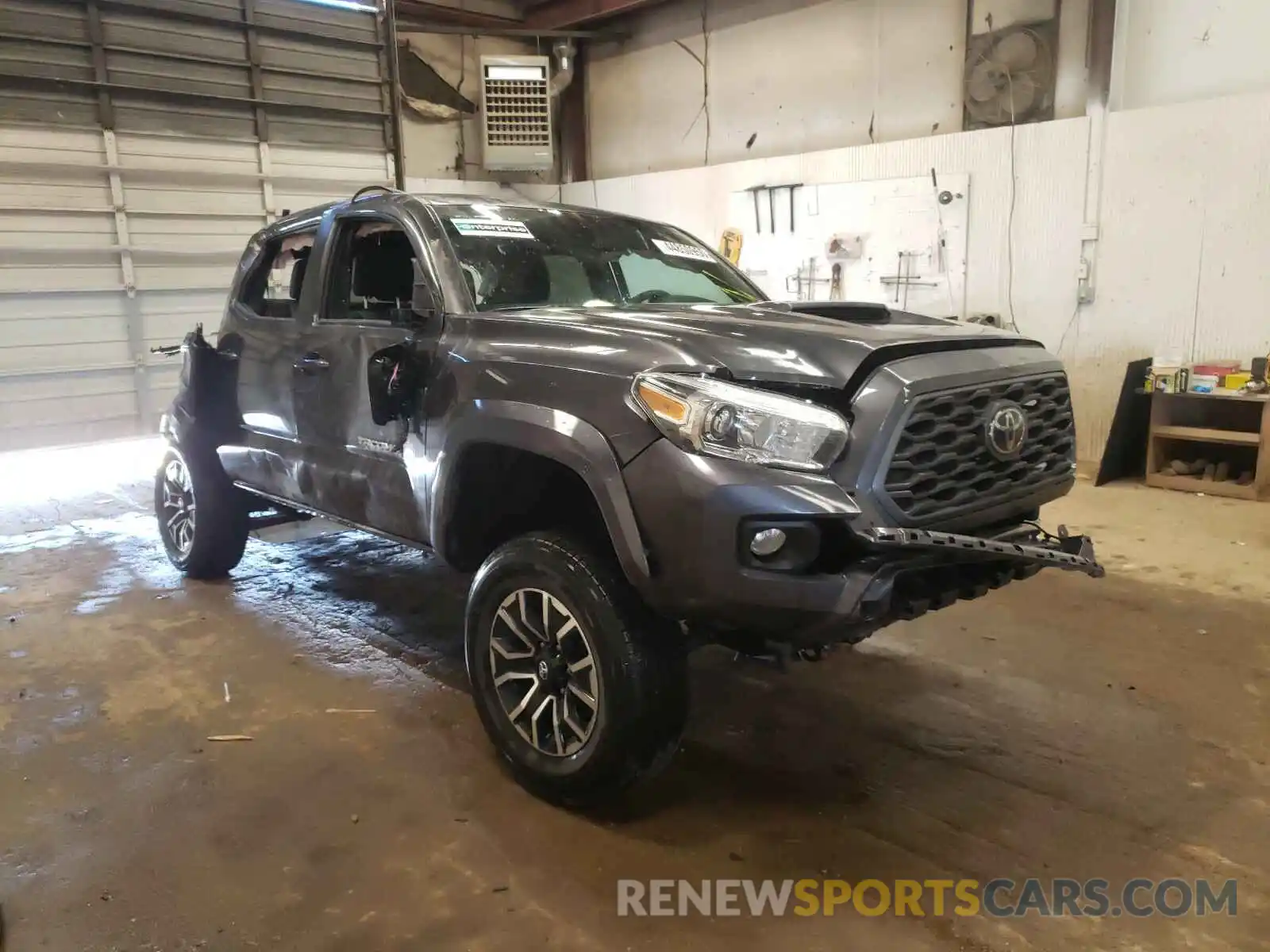 1 Photograph of a damaged car 3TMCZ5ANXLM322950 TOYOTA TACOMA 2020