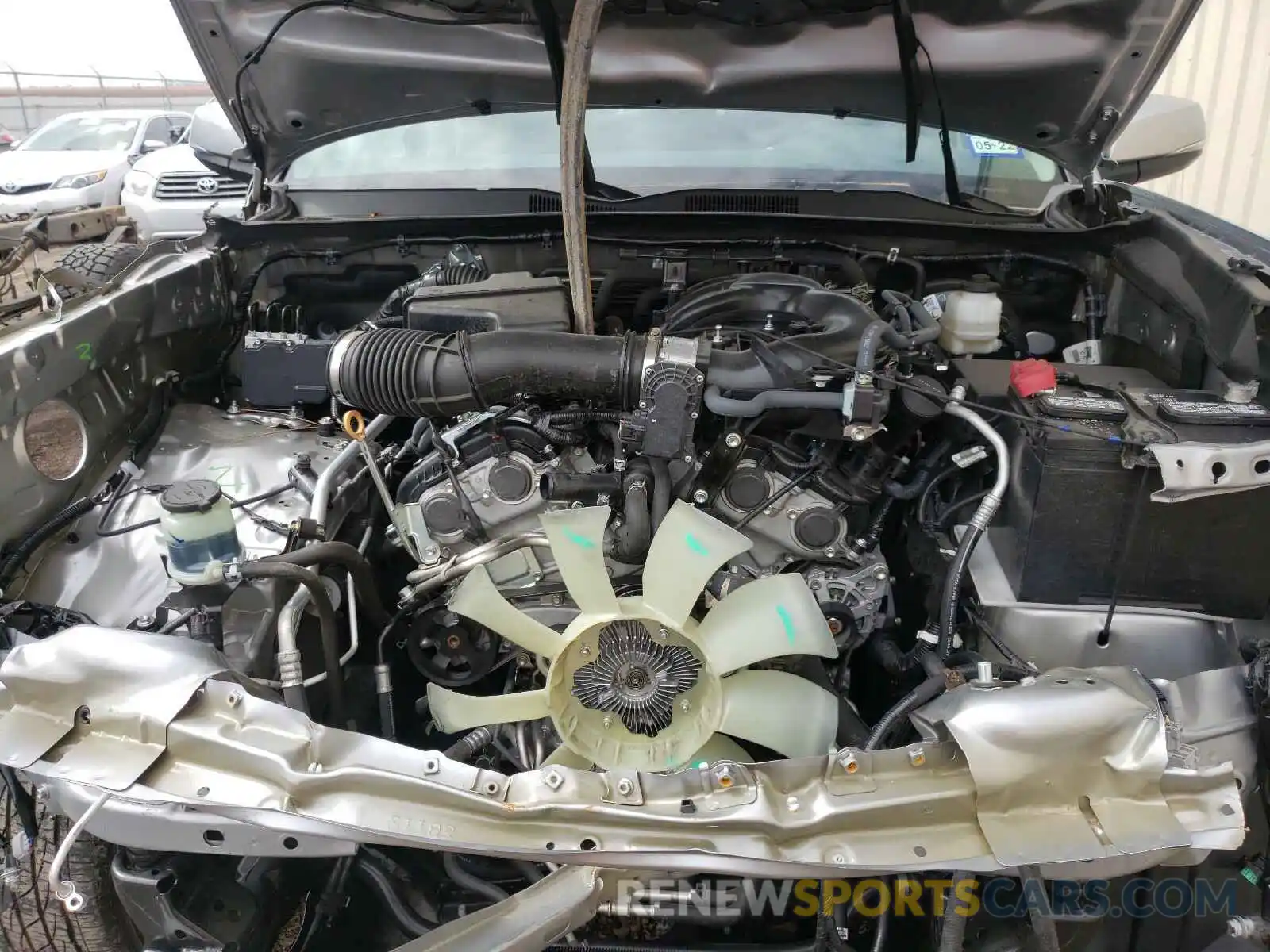 7 Photograph of a damaged car 3TMCZ5ANXLM323337 TOYOTA TACOMA 2020