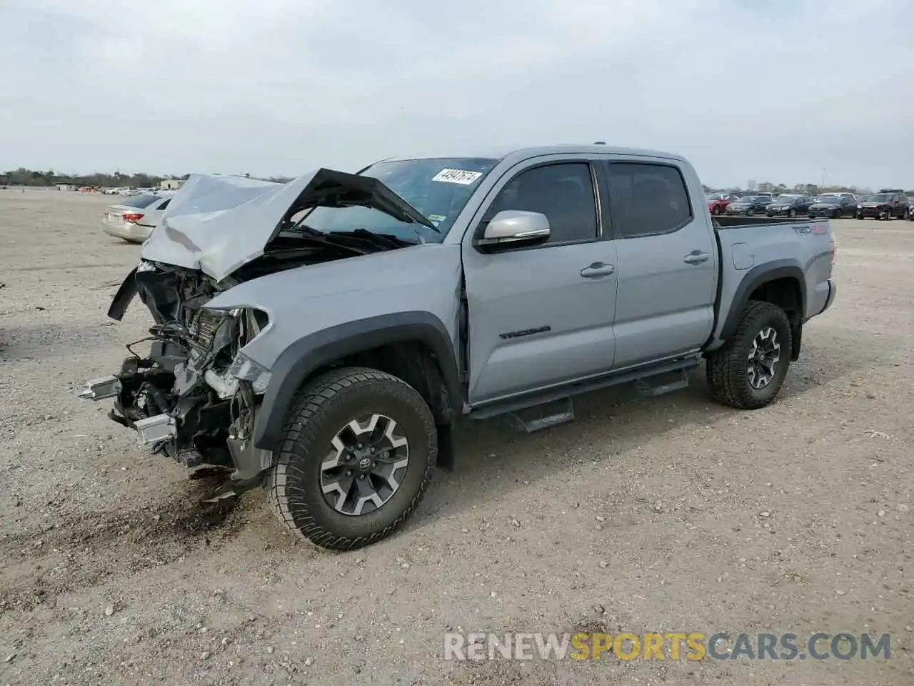 1 Photograph of a damaged car 3TMCZ5ANXLM326237 TOYOTA TACOMA 2020