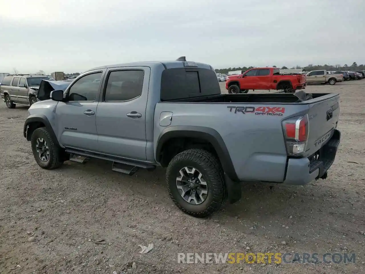 2 Photograph of a damaged car 3TMCZ5ANXLM326237 TOYOTA TACOMA 2020