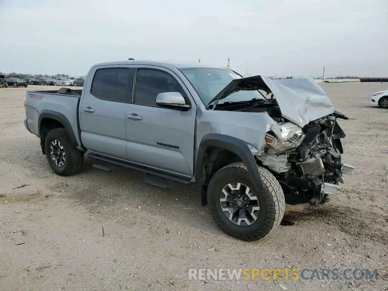 4 Photograph of a damaged car 3TMCZ5ANXLM326237 TOYOTA TACOMA 2020