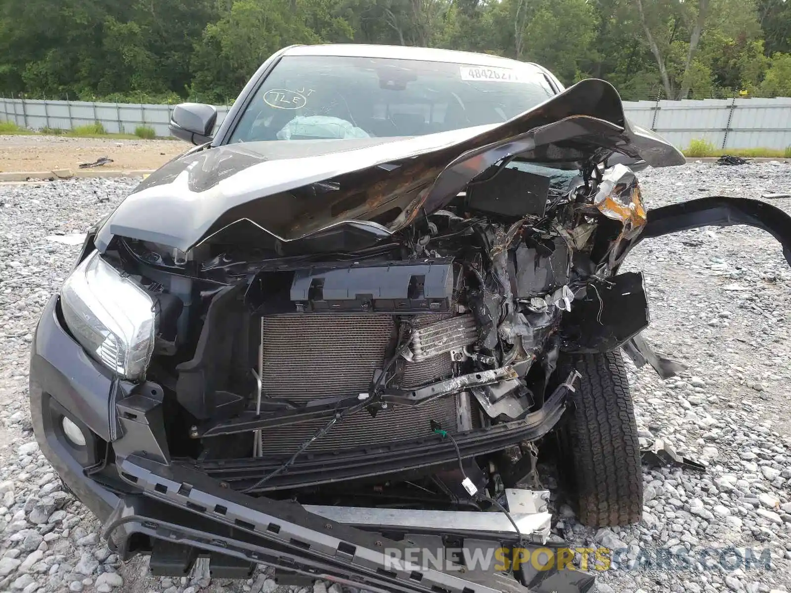 7 Photograph of a damaged car 3TMCZ5ANXLM333947 TOYOTA TACOMA 2020