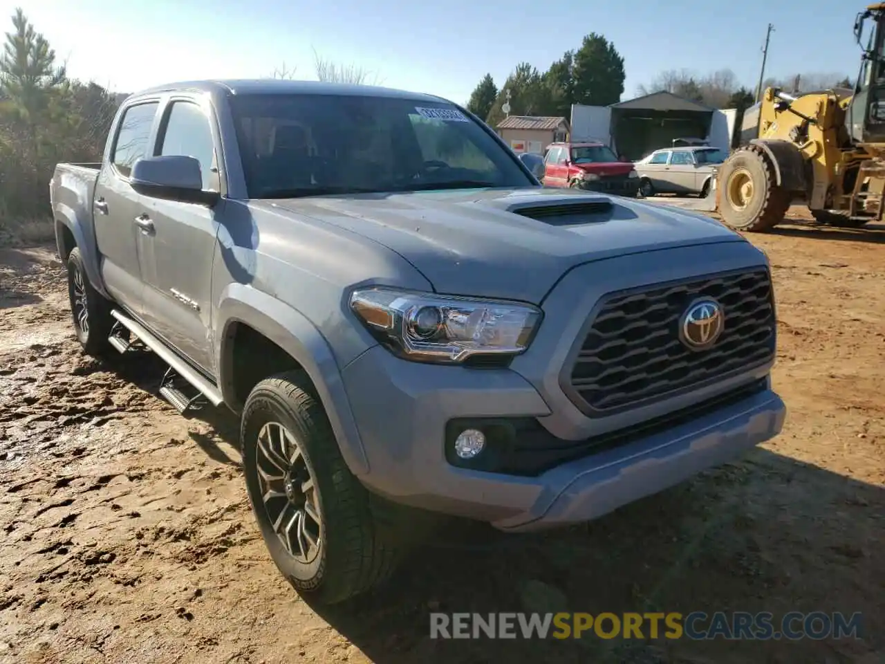 1 Photograph of a damaged car 3TMCZ5ANXLM342972 TOYOTA TACOMA 2020