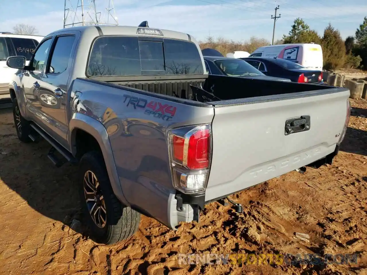 3 Photograph of a damaged car 3TMCZ5ANXLM342972 TOYOTA TACOMA 2020