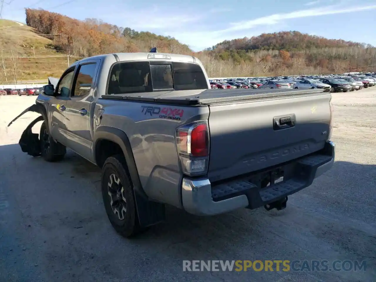 3 Photograph of a damaged car 3TMCZ5ANXLM350148 TOYOTA TACOMA 2020