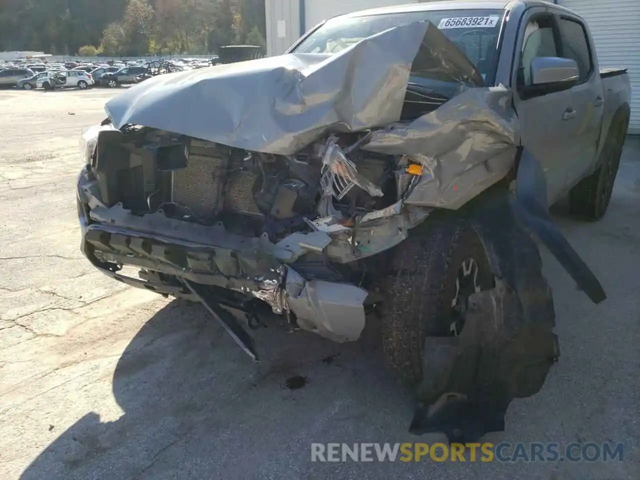 9 Photograph of a damaged car 3TMCZ5ANXLM350148 TOYOTA TACOMA 2020