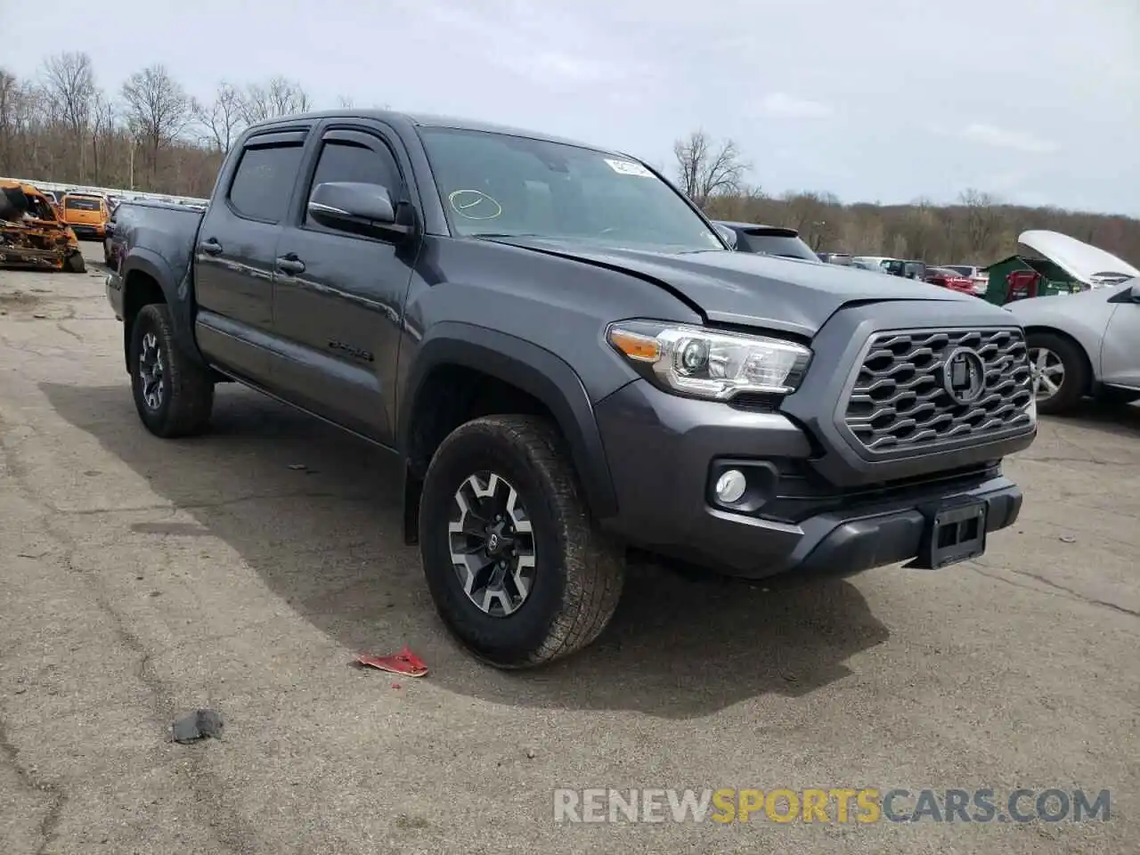 1 Photograph of a damaged car 3TMCZ5ANXLM350862 TOYOTA TACOMA 2020