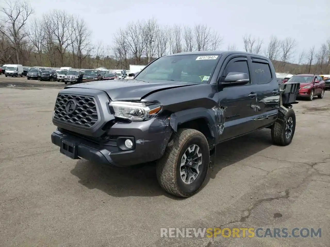 2 Photograph of a damaged car 3TMCZ5ANXLM350862 TOYOTA TACOMA 2020