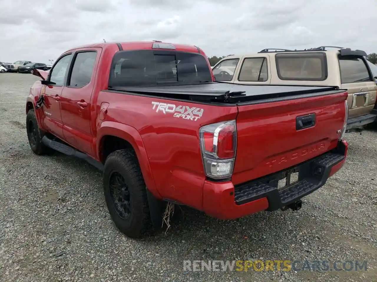 3 Photograph of a damaged car 3TMCZ5ANXLM354264 TOYOTA TACOMA 2020