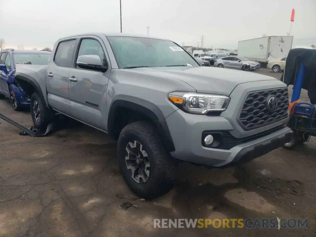 1 Photograph of a damaged car 3TMCZ5ANXLM355348 TOYOTA TACOMA 2020