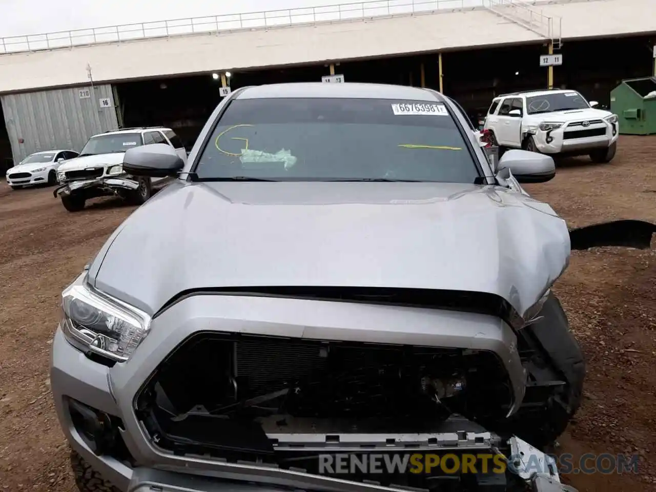 7 Photograph of a damaged car 3TMCZ5ANXLM361554 TOYOTA TACOMA 2020