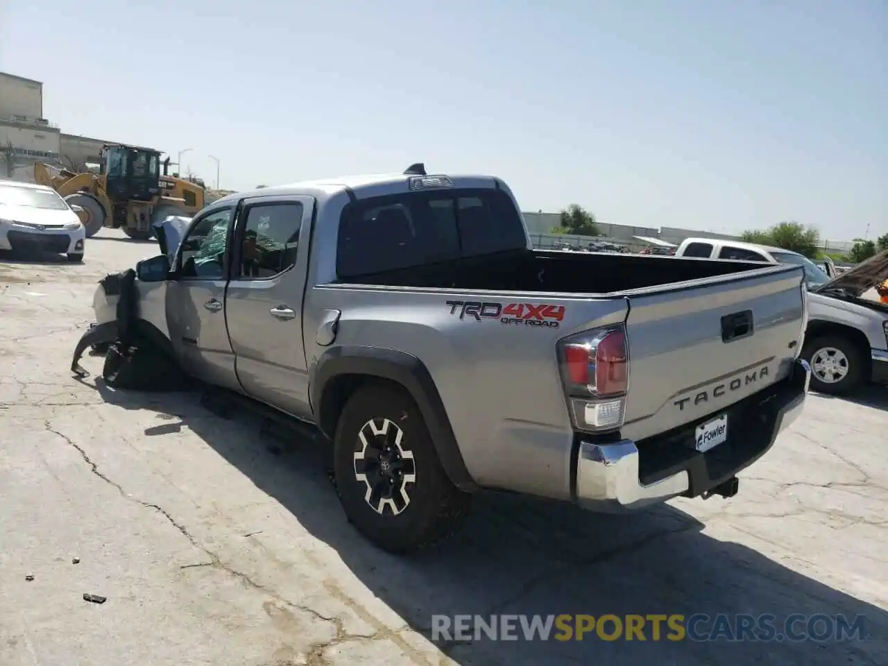 3 Photograph of a damaged car 3TMCZ5ANXLM363028 TOYOTA TACOMA 2020