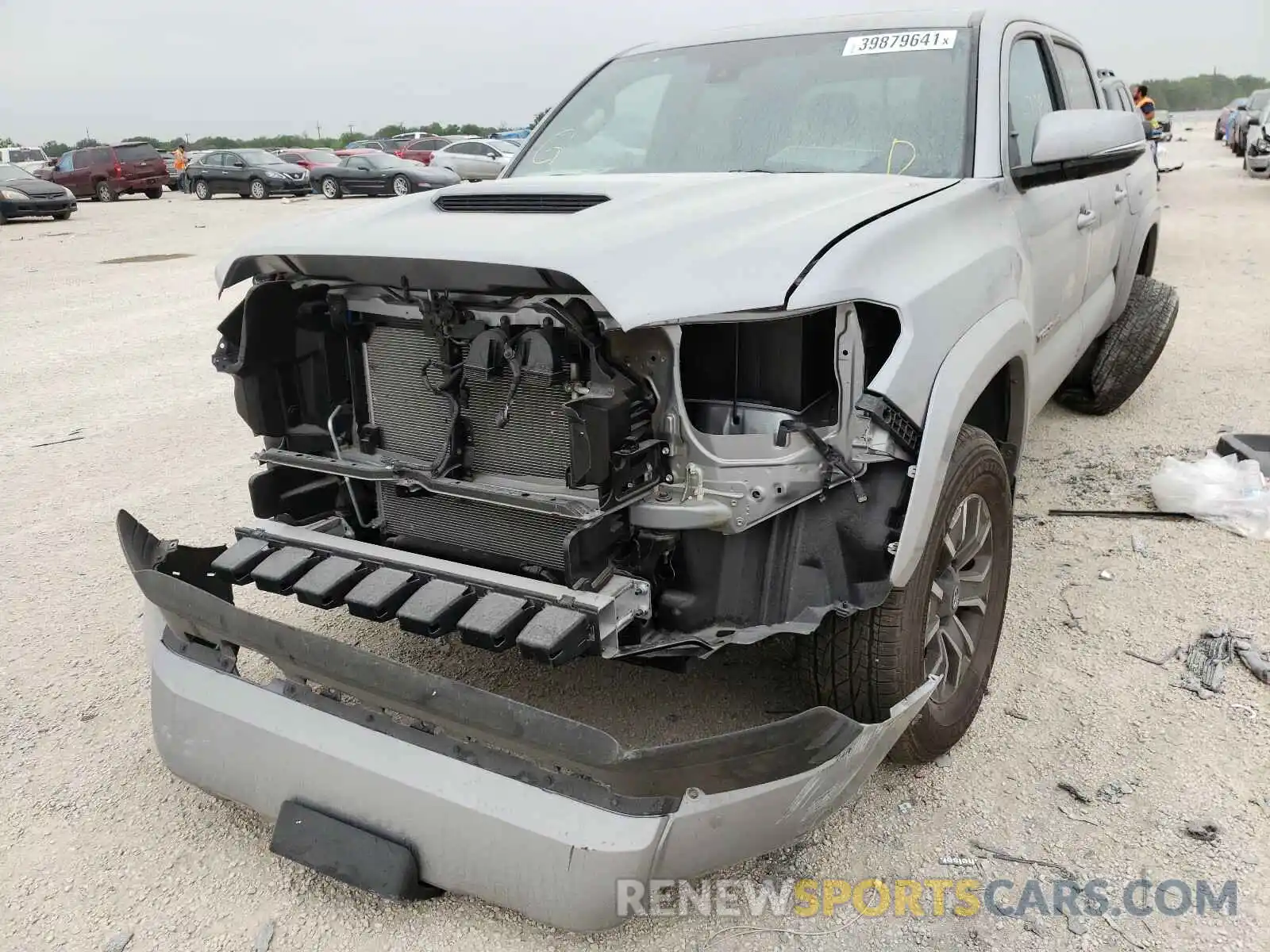 2 Photograph of a damaged car 3TMCZ5ANXLM363952 TOYOTA TACOMA 2020