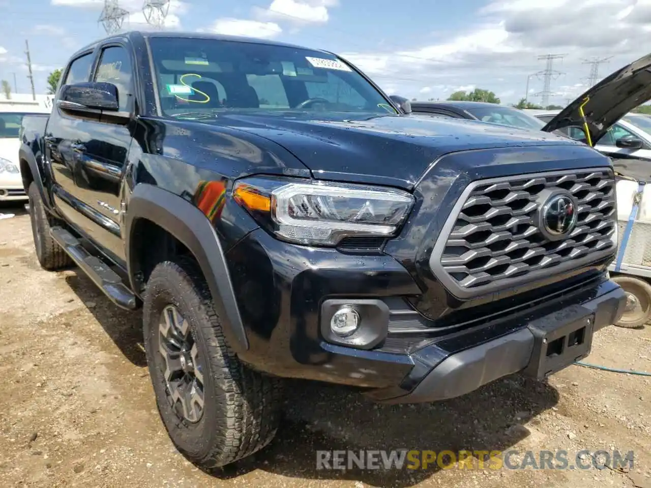 1 Photograph of a damaged car 3TMCZ5ANXLM367628 TOYOTA TACOMA 2020