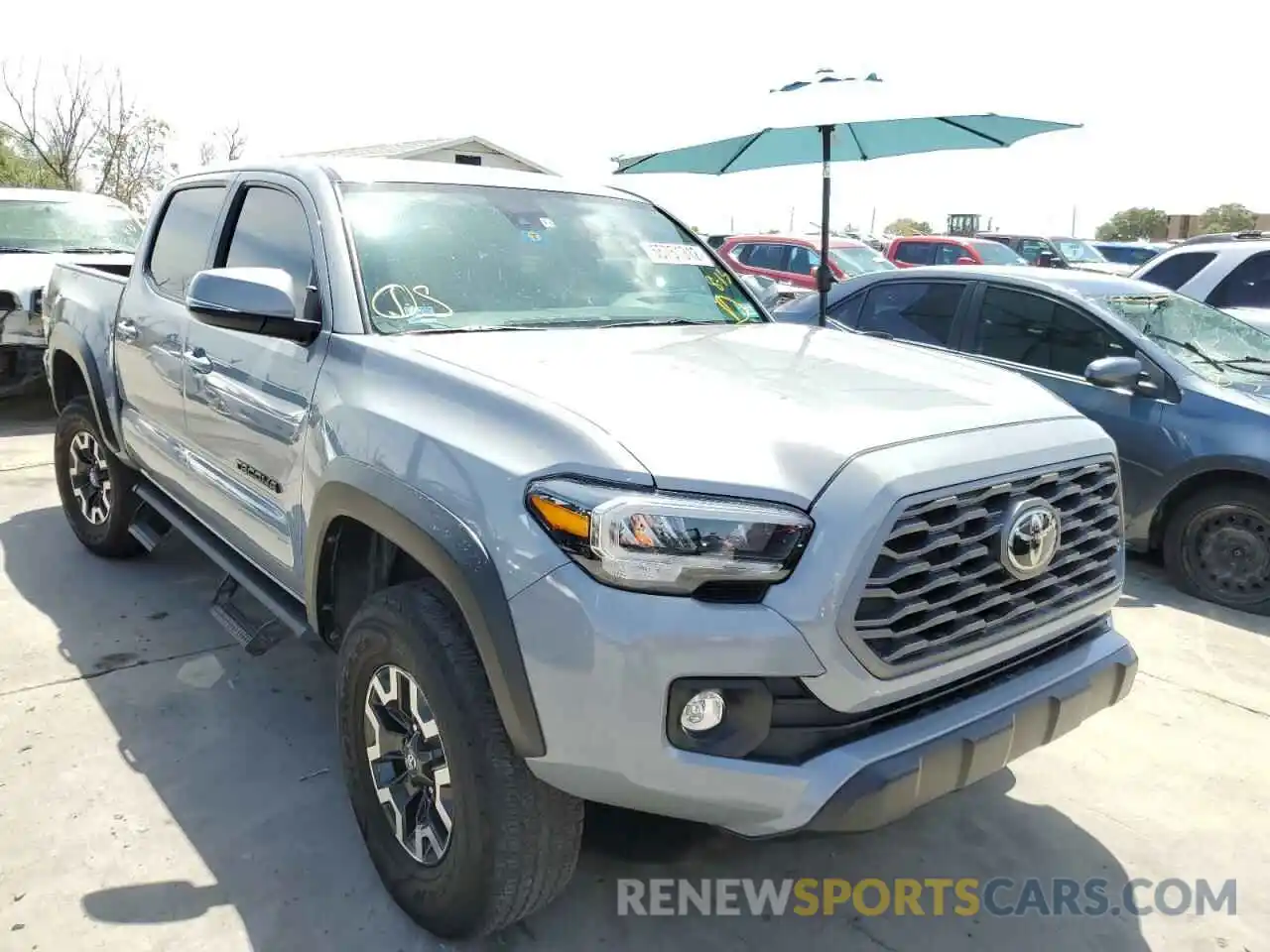 1 Photograph of a damaged car 3TMCZ5ANXLM368455 TOYOTA TACOMA 2020