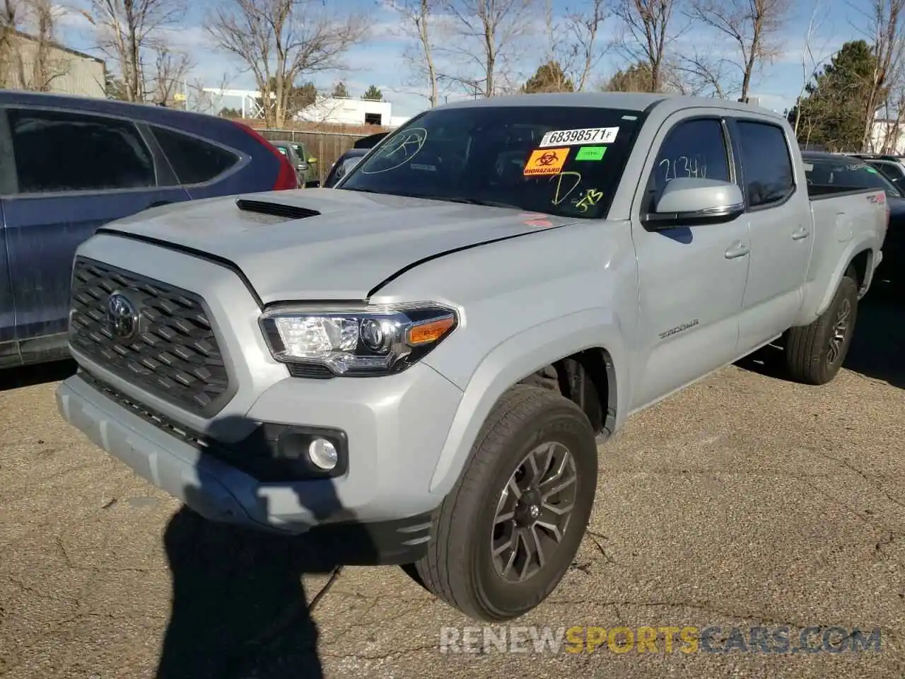 2 Photograph of a damaged car 3TMDZ5BN0LM089440 TOYOTA TACOMA 2020