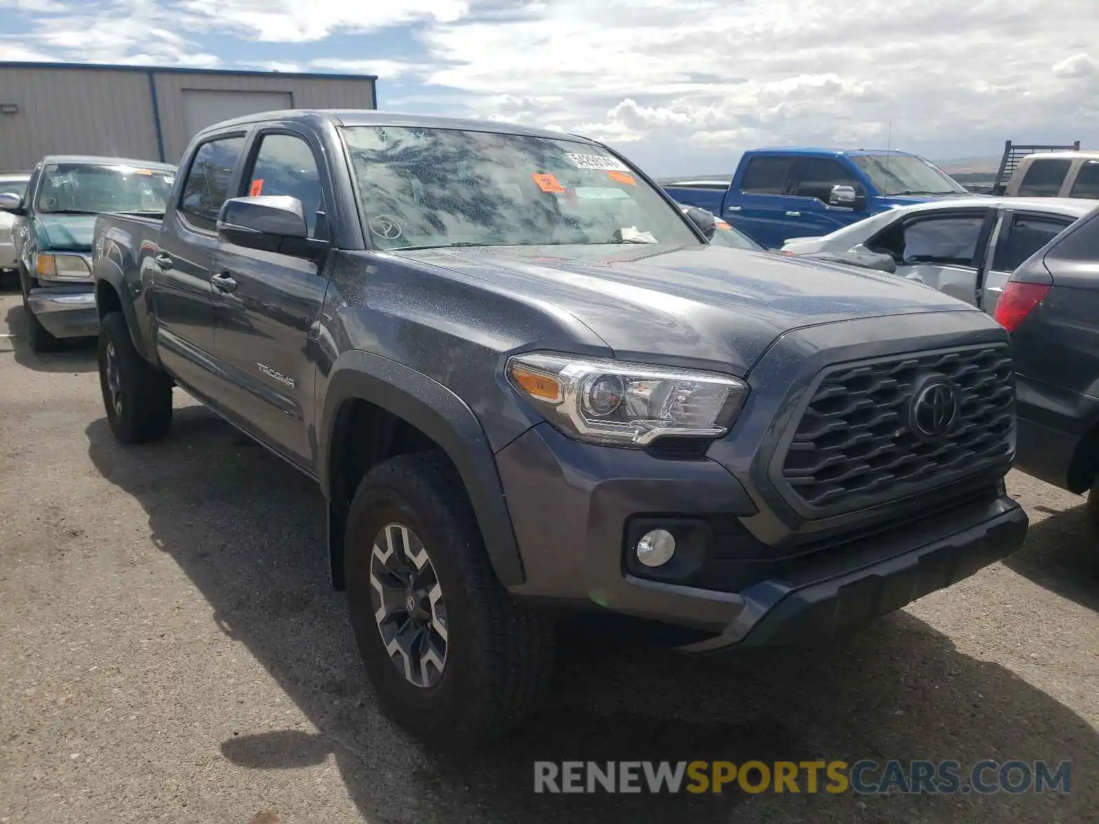 1 Photograph of a damaged car 3TMDZ5BN0LM090359 TOYOTA TACOMA 2020