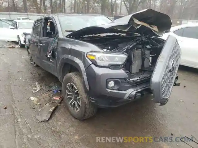 1 Photograph of a damaged car 3TMDZ5BN0LM096131 TOYOTA TACOMA 2020