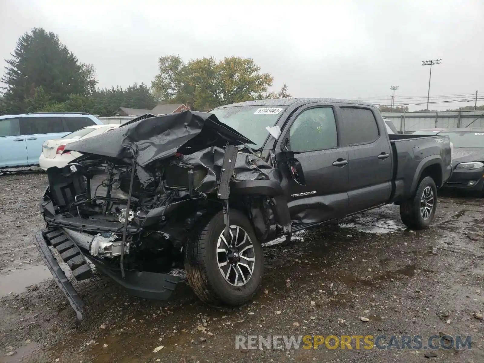 2 Photograph of a damaged car 3TMDZ5BN0LM096307 TOYOTA TACOMA 2020