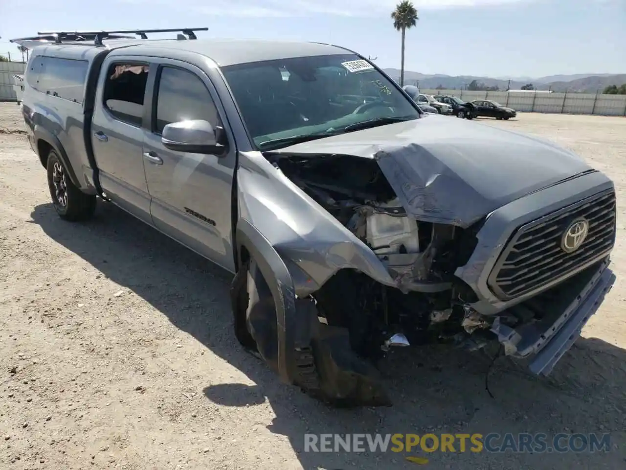 1 Photograph of a damaged car 3TMDZ5BN0LM097067 TOYOTA TACOMA 2020