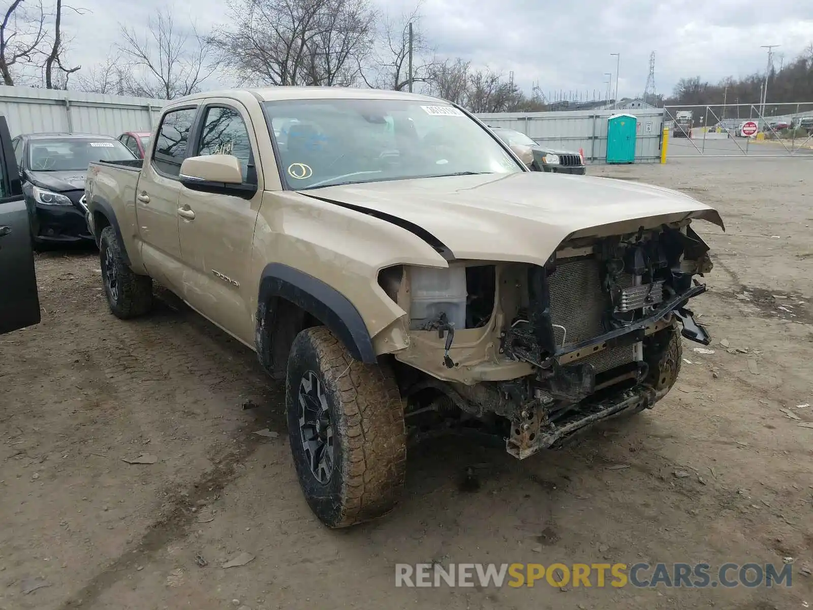 1 Photograph of a damaged car 3TMDZ5BN1LM079922 TOYOTA TACOMA 2020