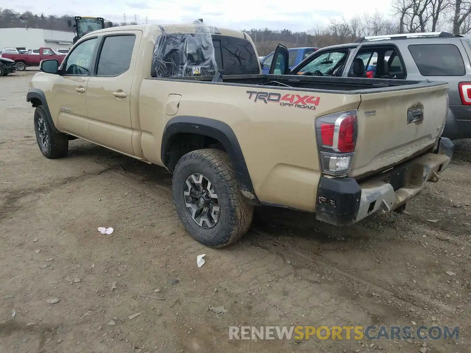 3 Photograph of a damaged car 3TMDZ5BN1LM079922 TOYOTA TACOMA 2020