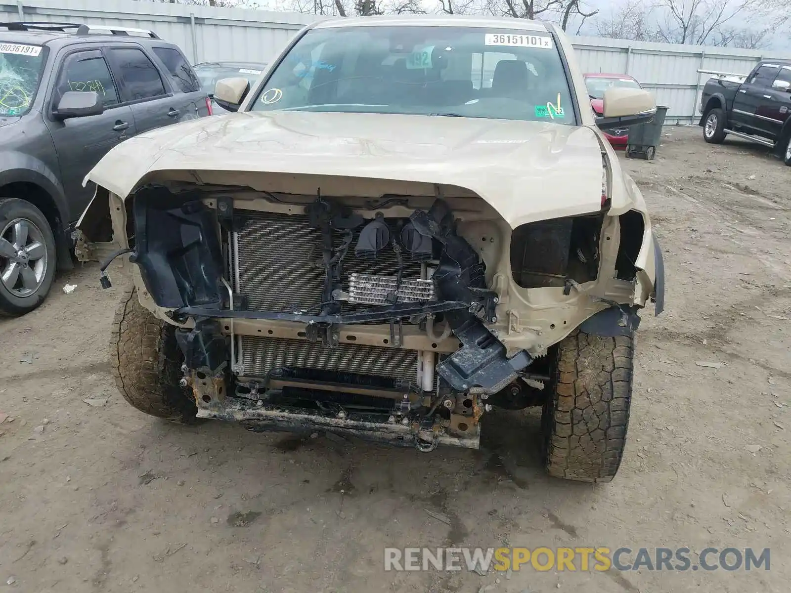 9 Photograph of a damaged car 3TMDZ5BN1LM079922 TOYOTA TACOMA 2020