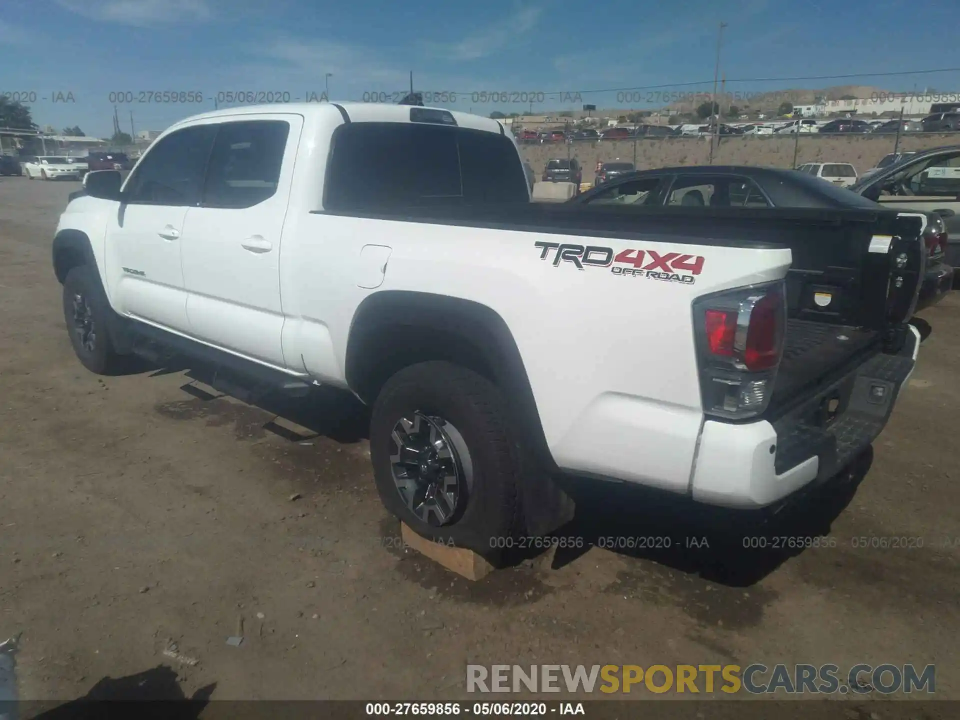 3 Photograph of a damaged car 3TMDZ5BN1LM080147 TOYOTA TACOMA 2020