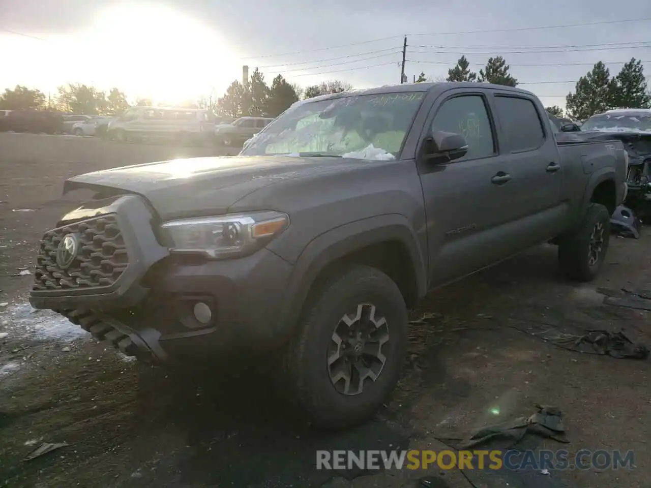 2 Photograph of a damaged car 3TMDZ5BN1LM080312 TOYOTA TACOMA 2020