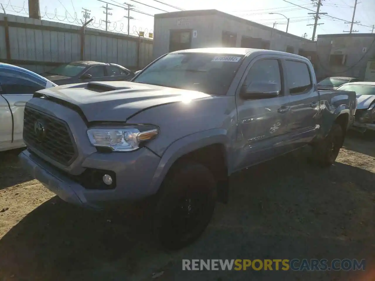 1 Photograph of a damaged car 3TMDZ5BN1LM085235 TOYOTA TACOMA 2020