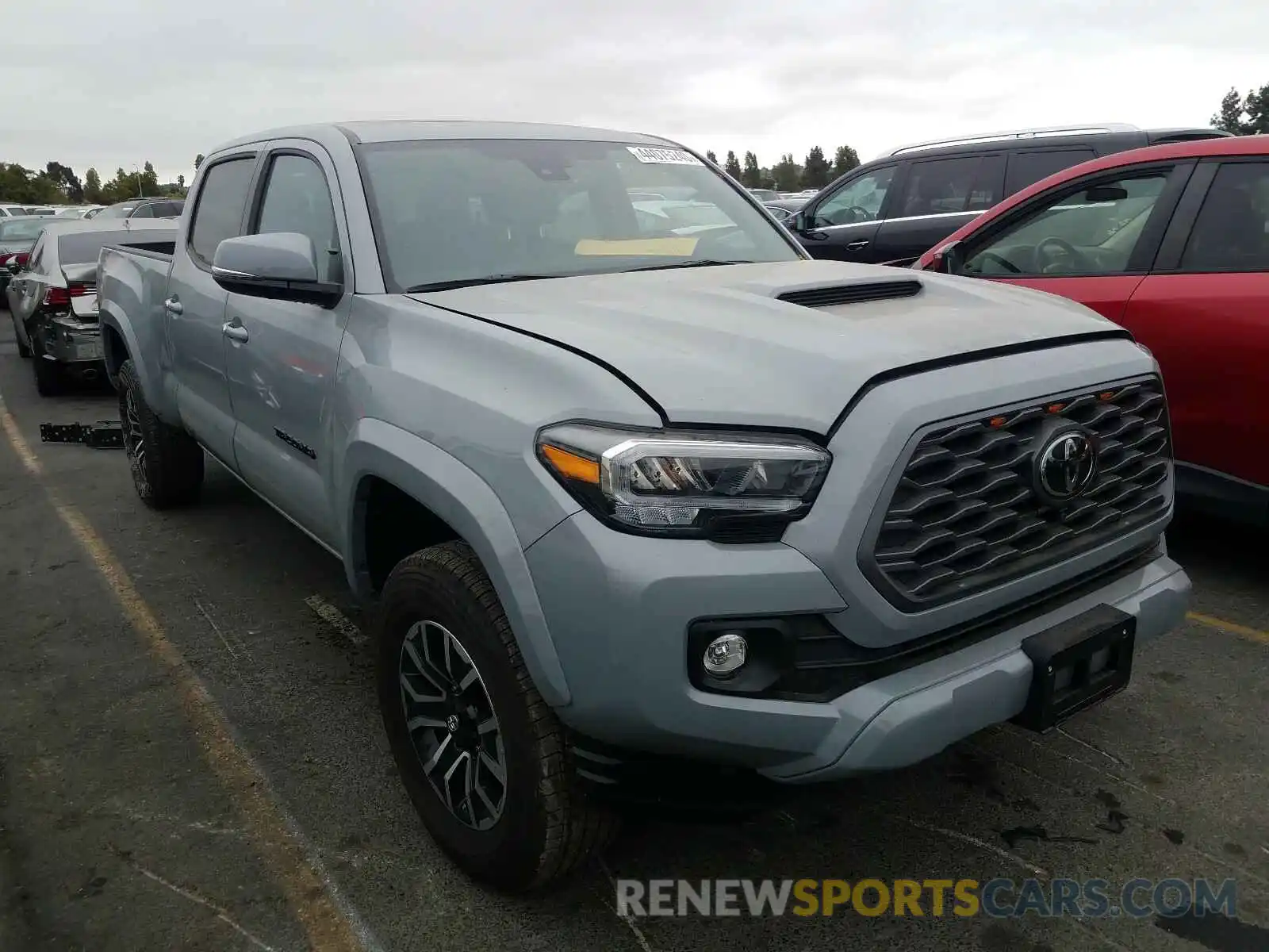 1 Photograph of a damaged car 3TMDZ5BN1LM087471 TOYOTA TACOMA 2020