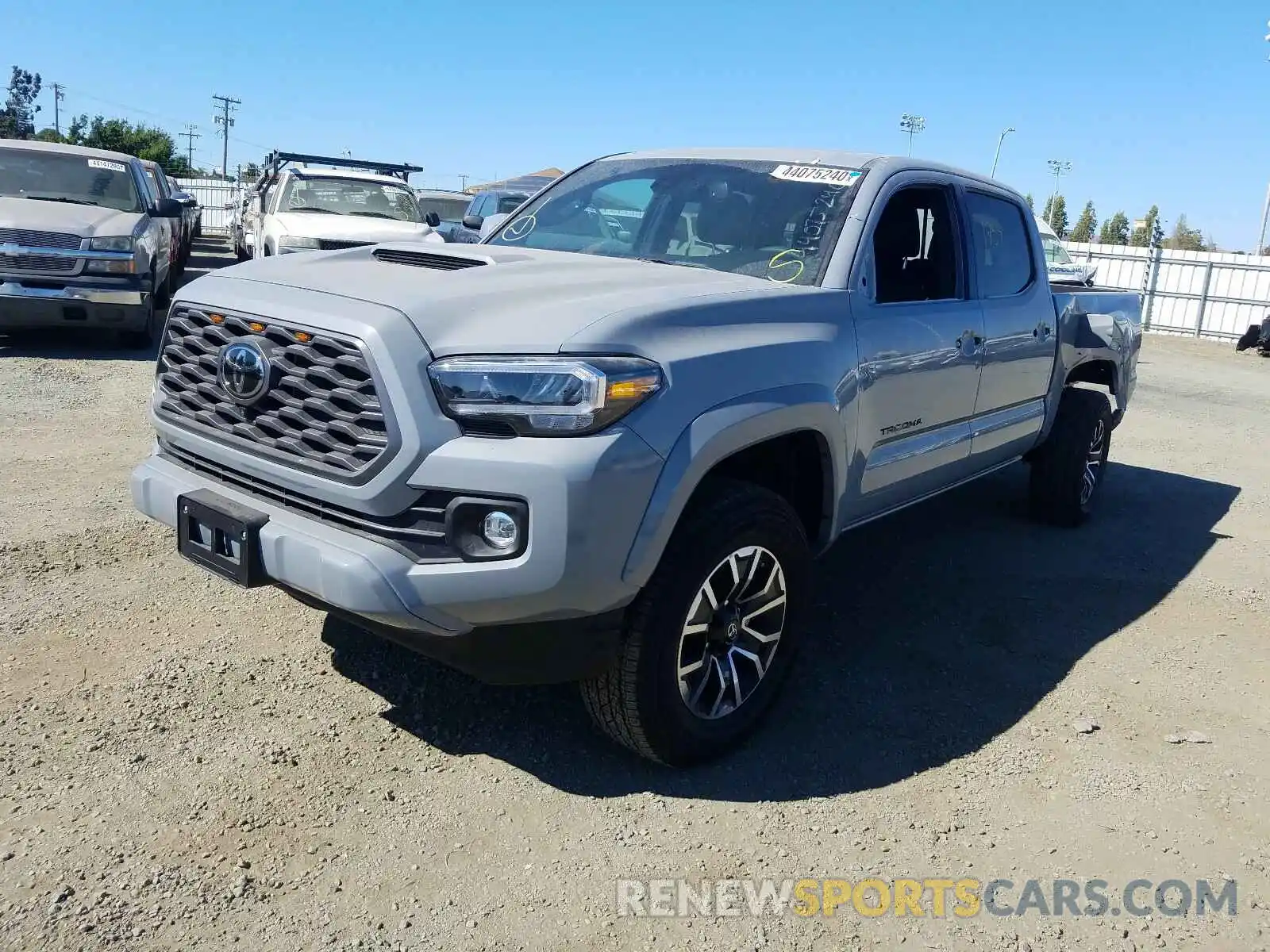 2 Photograph of a damaged car 3TMDZ5BN1LM087471 TOYOTA TACOMA 2020