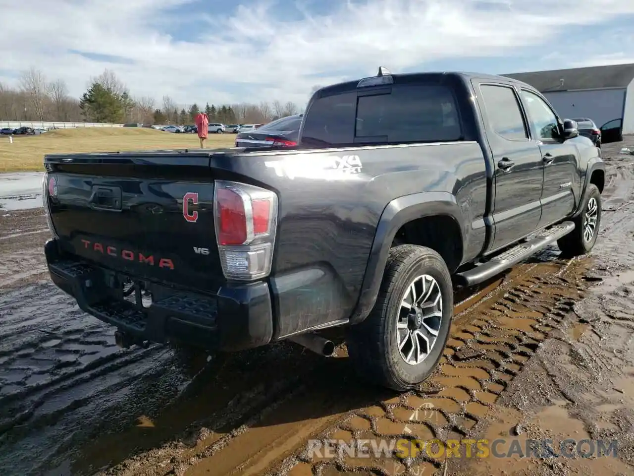 4 Photograph of a damaged car 3TMDZ5BN1LM095201 TOYOTA TACOMA 2020