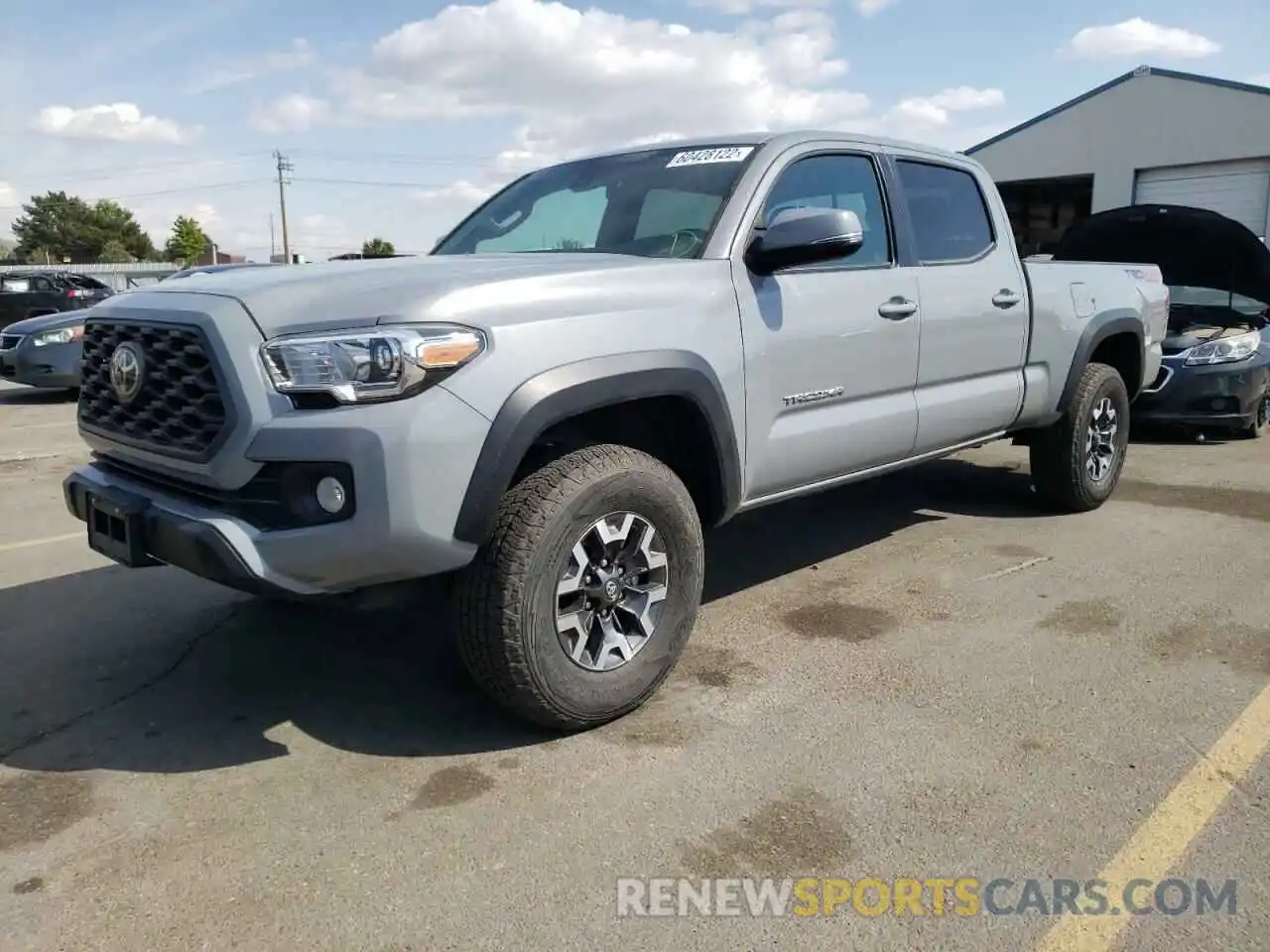 2 Photograph of a damaged car 3TMDZ5BN1LM095280 TOYOTA TACOMA 2020