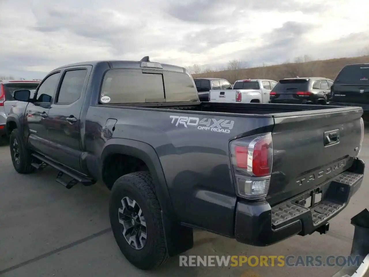 3 Photograph of a damaged car 3TMDZ5BN1LM096364 TOYOTA TACOMA 2020