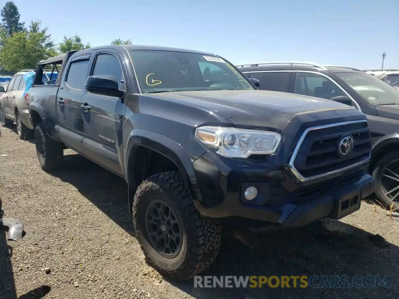 1 Photograph of a damaged car 3TMDZ5BN1LM097787 TOYOTA TACOMA 2020