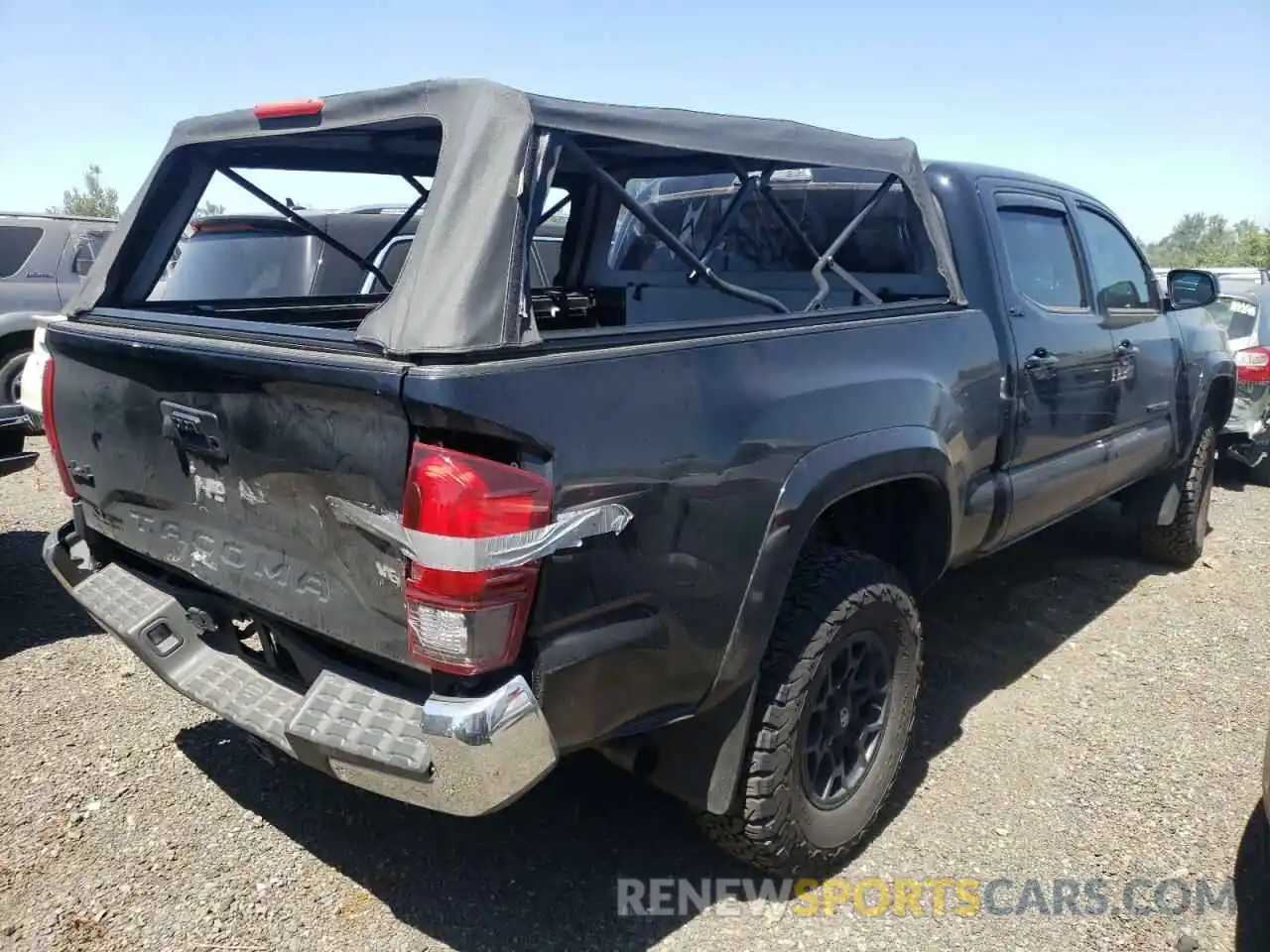 4 Photograph of a damaged car 3TMDZ5BN1LM097787 TOYOTA TACOMA 2020