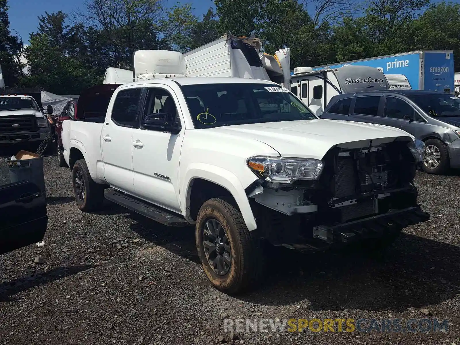 1 Photograph of a damaged car 3TMDZ5BN2LM081212 TOYOTA TACOMA 2020