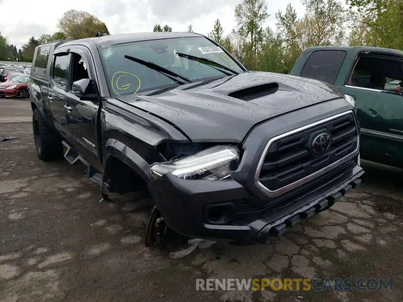 1 Photograph of a damaged car 3TMDZ5BN2LM082036 TOYOTA TACOMA 2020