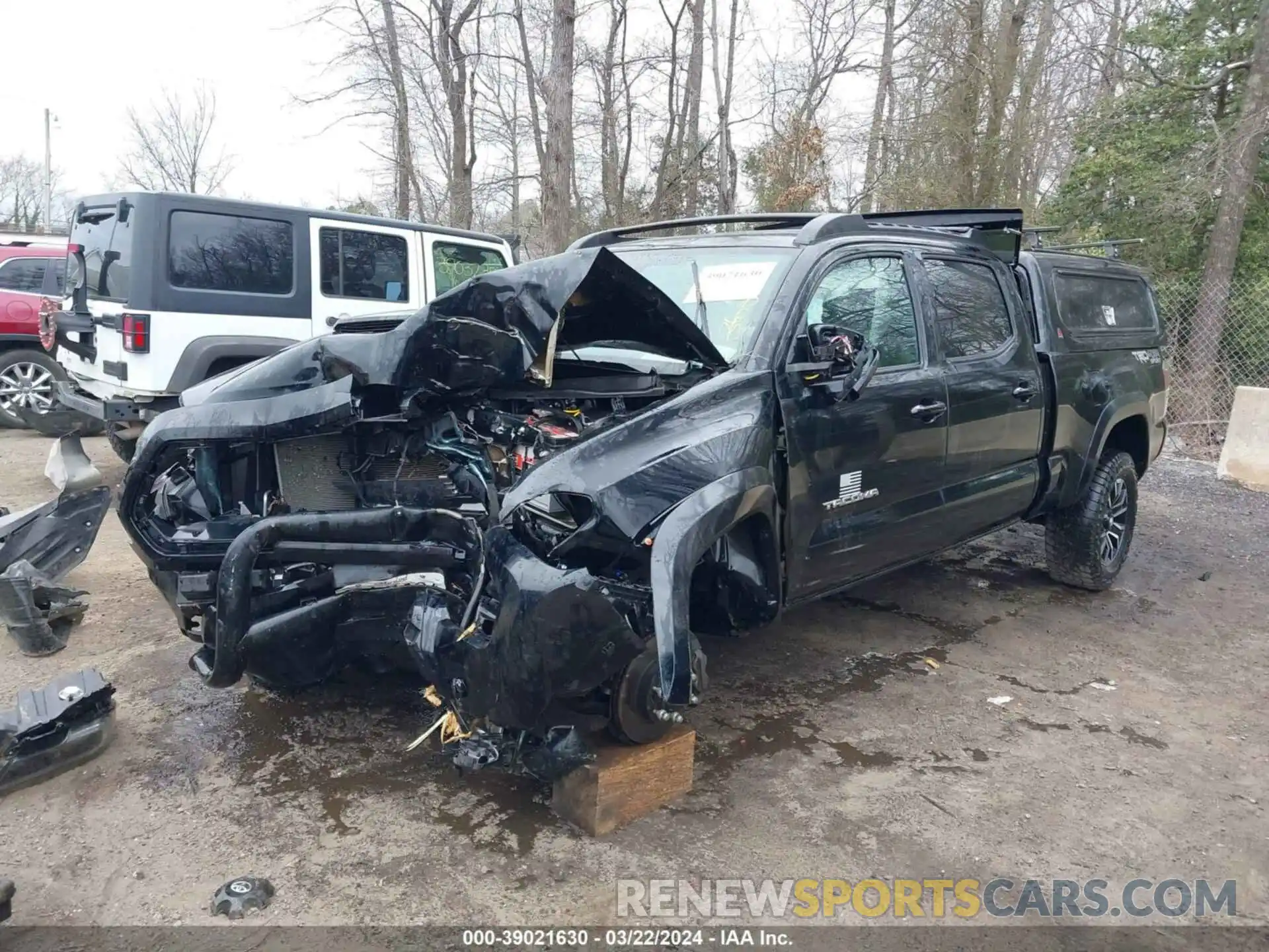 2 Photograph of a damaged car 3TMDZ5BN2LM086703 TOYOTA TACOMA 2020