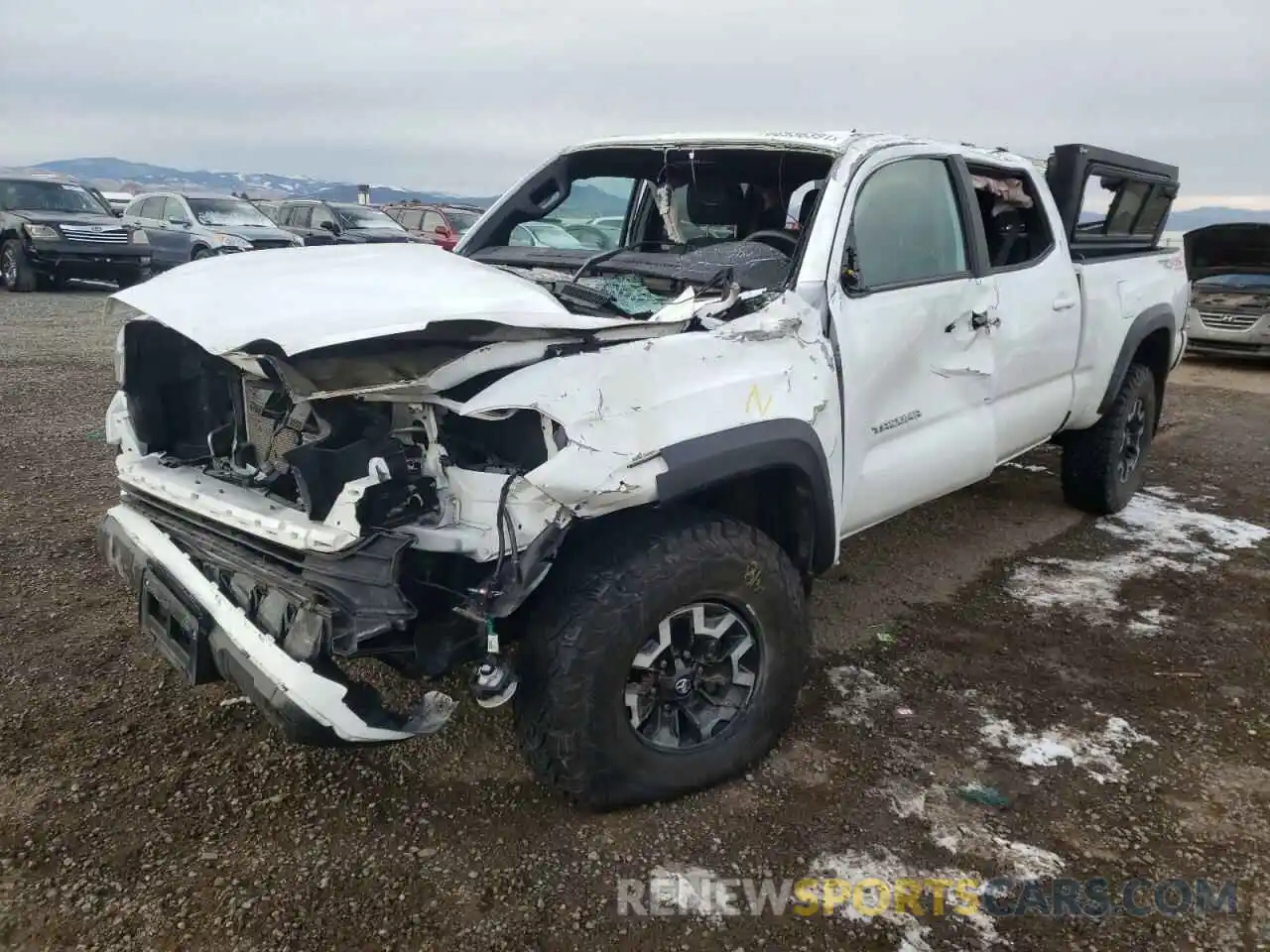 2 Photograph of a damaged car 3TMDZ5BN2LM087446 TOYOTA TACOMA 2020