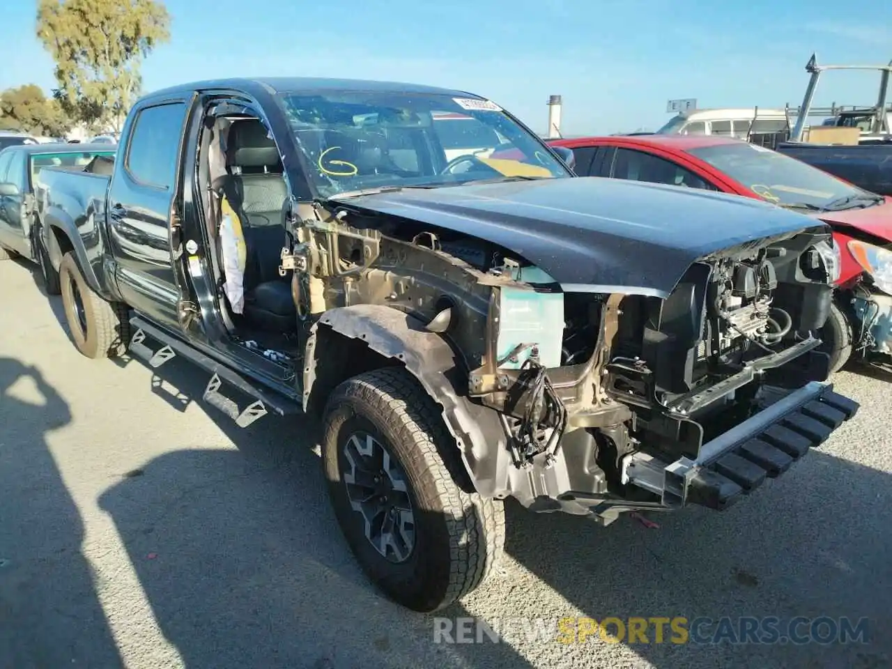 1 Photograph of a damaged car 3TMDZ5BN2LM089973 TOYOTA TACOMA 2020