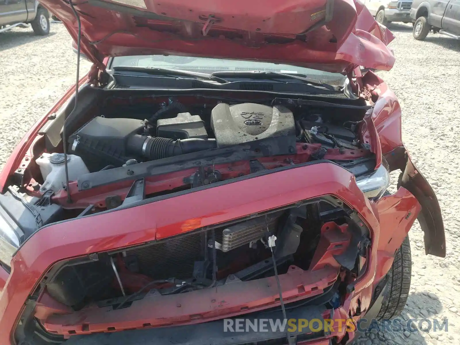 7 Photograph of a damaged car 3TMDZ5BN2LM090296 TOYOTA TACOMA 2020