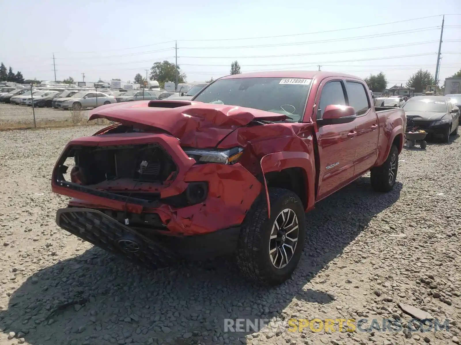 9 Photograph of a damaged car 3TMDZ5BN2LM090296 TOYOTA TACOMA 2020