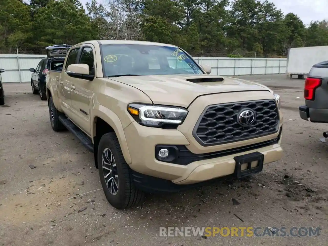 1 Photograph of a damaged car 3TMDZ5BN2LM091271 TOYOTA TACOMA 2020